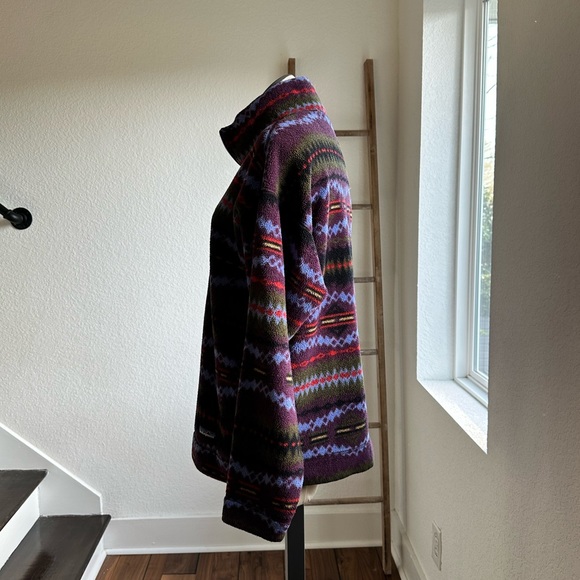 Patagonia Vintage ‘94 Synchilla Aztec Print Fleece 1/4 Zip Pullover Sz: Med - Picture 6 of 7